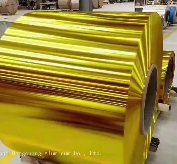 8011 3003 1100 Ex-factory Price of Color Printed Aluminum Foil for Food Packaging photo-2