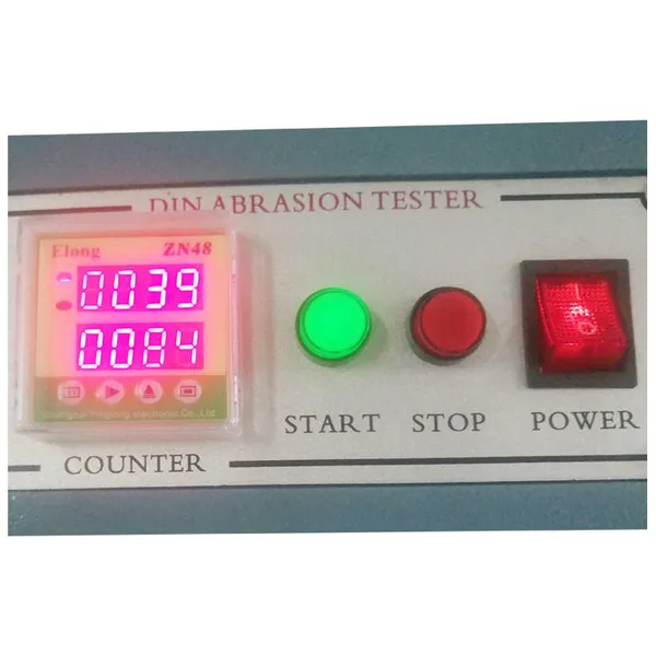 High Quality DIN Abrasion Tester Sole Rubber Abrasion Test Machine Sole Wear Testing Equipment photo-4