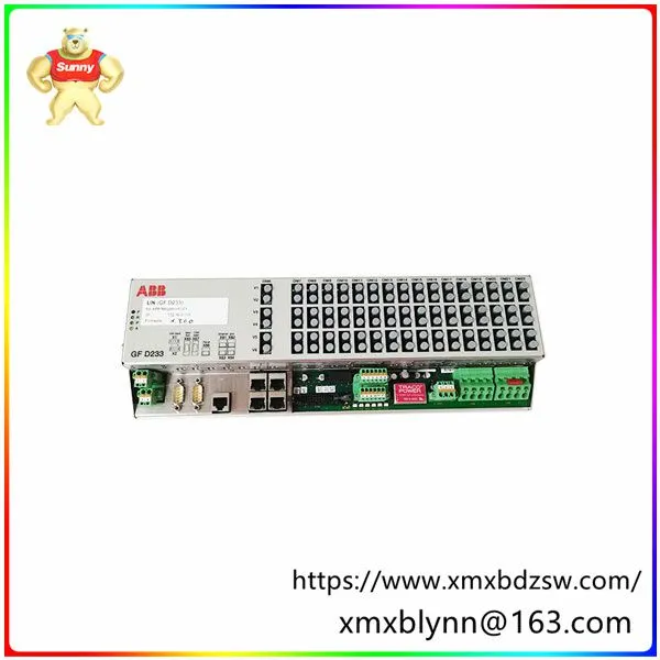 GFD233 3BHE022294R0103 Excitation Controller Module Ensure That the Current Generated by the Generator is Properly Excited