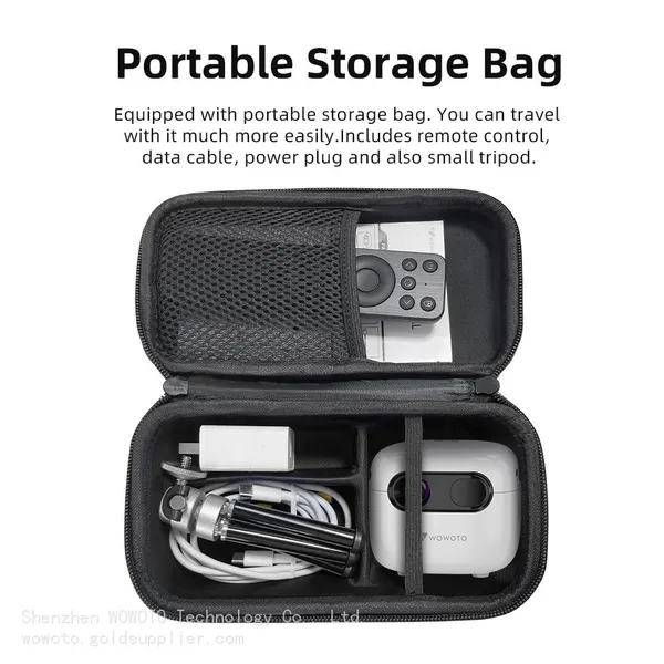 WOWOTO Mini Projector, Small and Portable, Enjoy Private Cinema Anytime, Anywhere photo-5