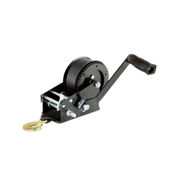 TOWKING Reversible Ratchet 2500lbs 2 Speed Pulling Winches With Strap And Hook