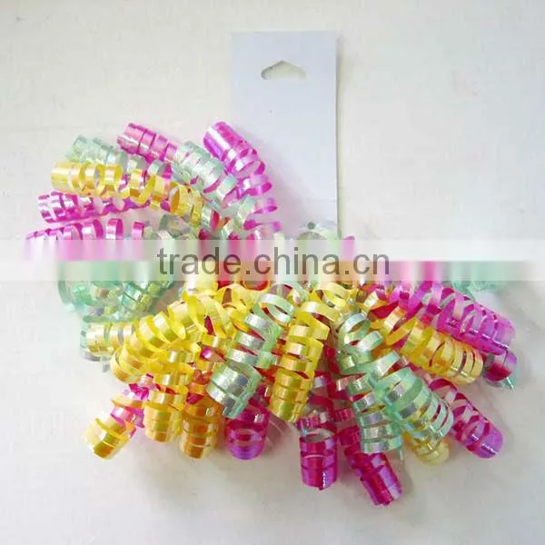 Colorful SP Metallic Curly Ribon Bow for Decorations or Chrismas Packing,gift Packing Decoration Bow photo-4