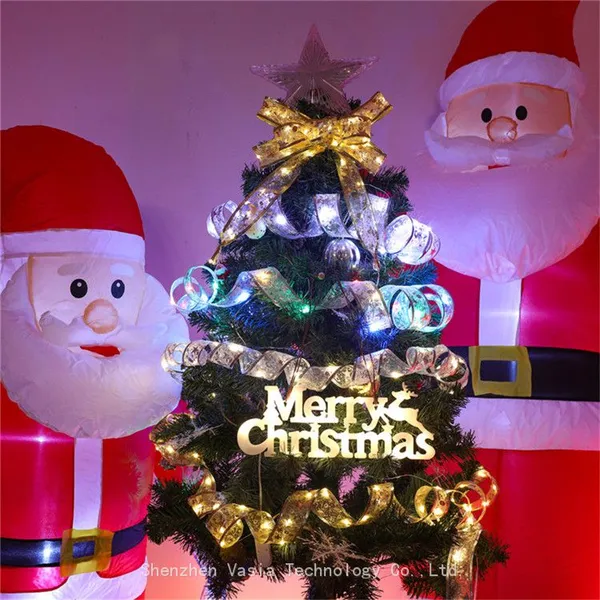 Wholesale Ribbon Fairy Lights - Copper Wire Bows for Christmas Tree Wedding Bulk Decor Supplies photo-2