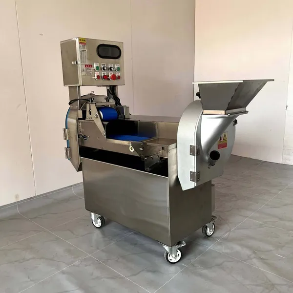 Multifunction Double Heads Vegetable Cutting Machine for Sale