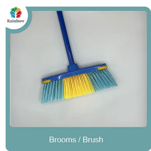 Plastic Broom Refill Cheap Soft Bristle Plastic Broom Factory Direct Sales Broom With Long Handle photo-4