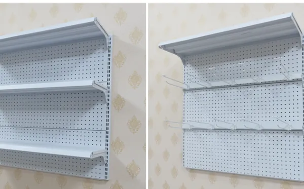 Wall Mouted Metal Display Shelf Rack photo-3