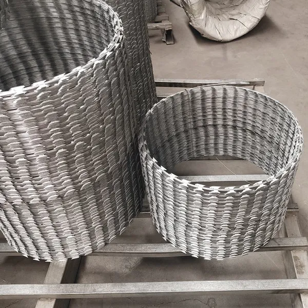 Galvanized Iron Razor Wire Barbed Wire Coil Prison Fence