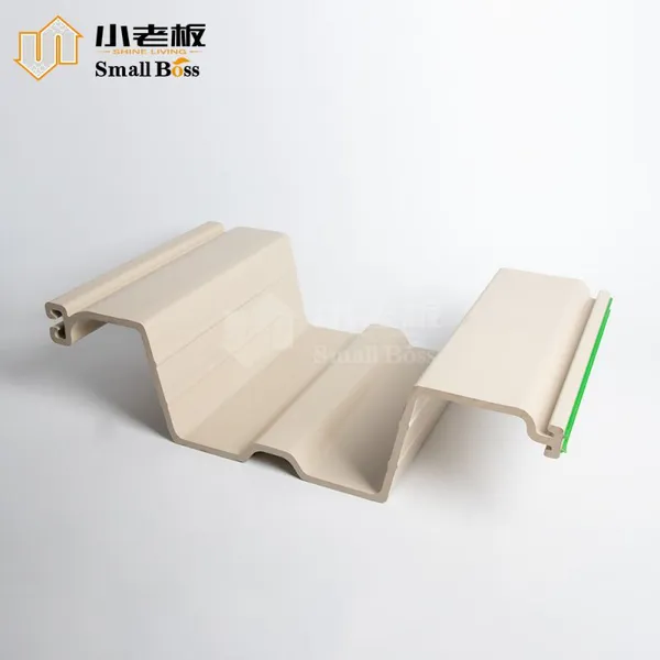 Beige U-Type PVC Sheet Pile - Lightweight Corrosion-Resistant for Flood Control & Engineering Projects