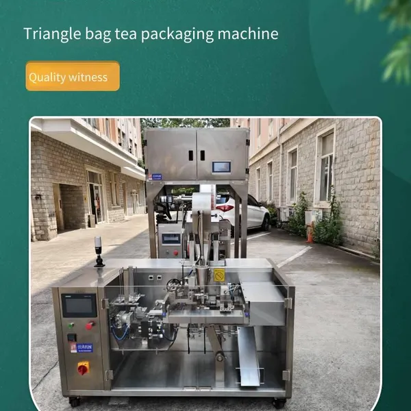 Triangle Bags / Can Package Both Inner and Outer Bags! Qindian Packaging Machine is Suitable for Various Forms of Tea