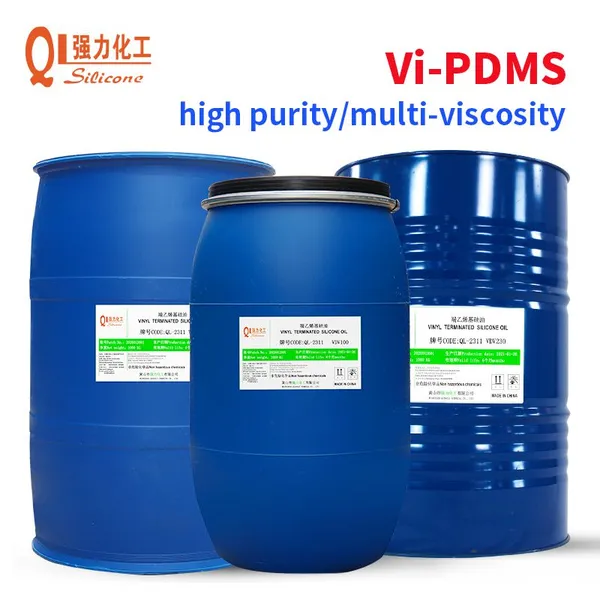 Supply 100,000 liters of vinyl-terminated vinyl silicone oil as addition-curing liquid silicone rubber raw material vinyl polydimethylsiloxane