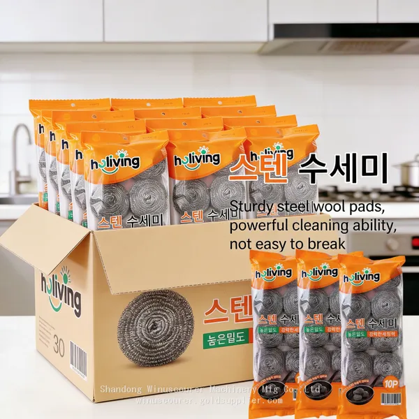 10 Pcs Pack Durable Metal Scour Ball Value Pack for Family Use photo-2