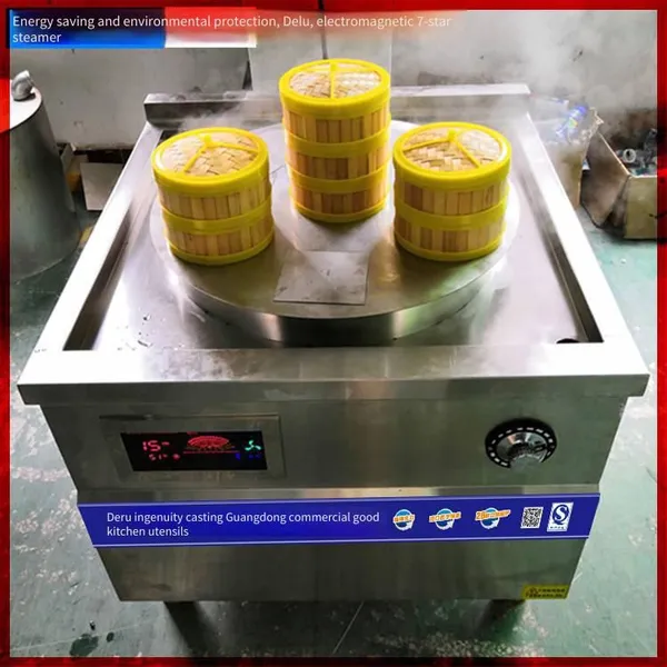 печка deru 15kw для приготовления пшенных булочек на электромагнитной основе, двухголовая печенька для выпечки десертов «Семь звезд», машина для приготовления пшенных булочек и лапши из рисовой муки для чайных ресторанов, индивидуальное производство на заводе