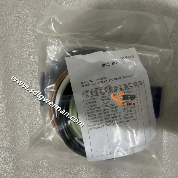 Original Volvo 14589129 SEALING KIT for Volvo Excavator photo-5