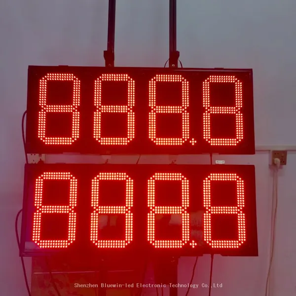 High Brightness LED Gas Price Panel Board 888.8 Dustproof Waterproof Digital Screen for Australia Gas Station Retail Business photo-2