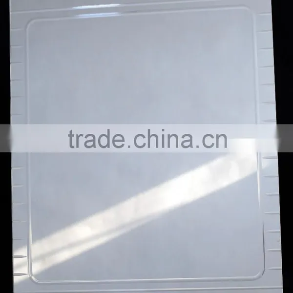 Frameless Bevel Edge Silver Hotel Bathroom Mirror photo-2