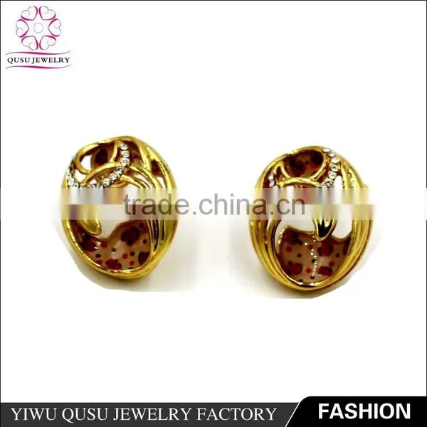 Newest Design Alloy Fashion Jewelry Silver Necklace & Earrings Jewelry Set photo-2