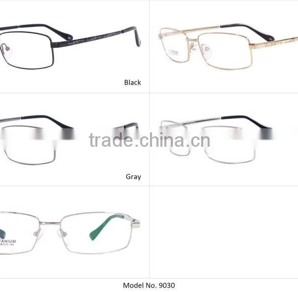 Fashion Memory Metal Material New Model Optical Frame Models for Men From Danyang photo-3
