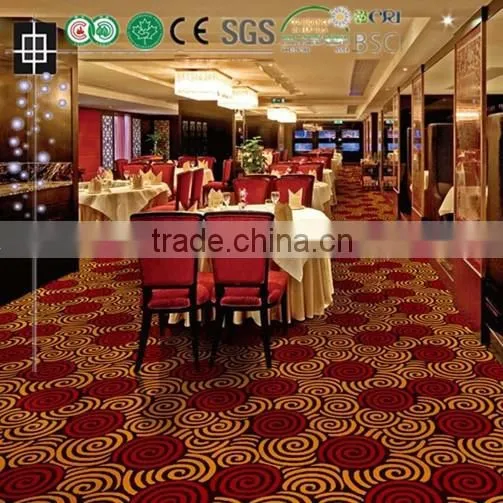 PP Wilton Cut Pile Carpet For Bedroom With Modern Patterns