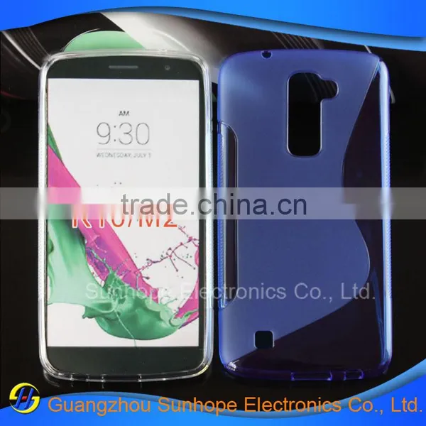S Line Design Tpu Soft Cell Phone Case For LG K10 M2 F670 Mobile Cover photo-5