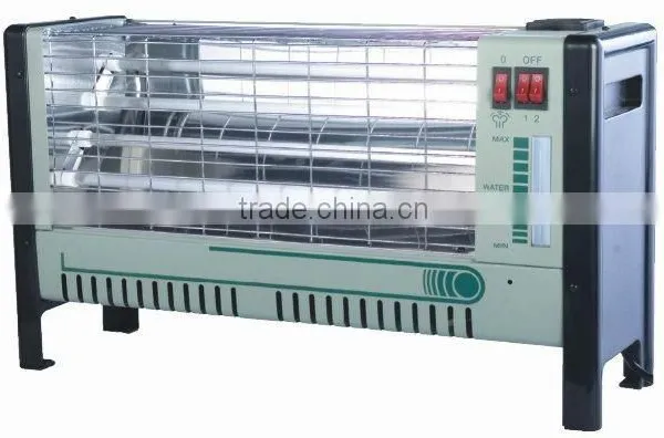 4heating 1600W CE/GS/ROHS Safety Tip Over Switch / Humidifier Function/ Convect Function Electric Heater Quartz Heater for Home