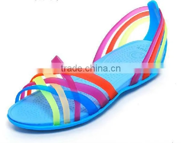 Full-automatic Double Three Color PVC AIR Sandals/Slippers photo-6