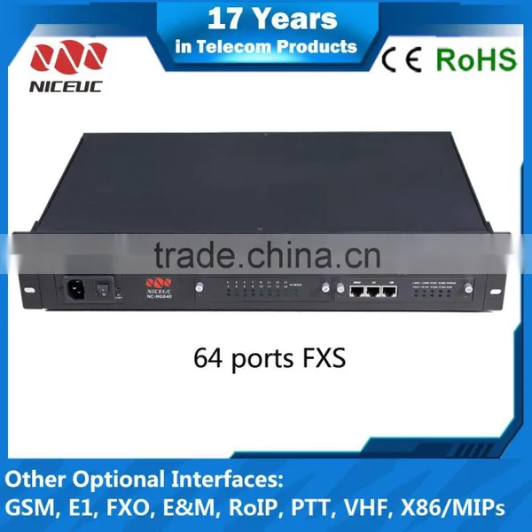 High Density NICEUC Gsm Voip Gateway 16 Port With Hot-swapping SIM Cards photo-6