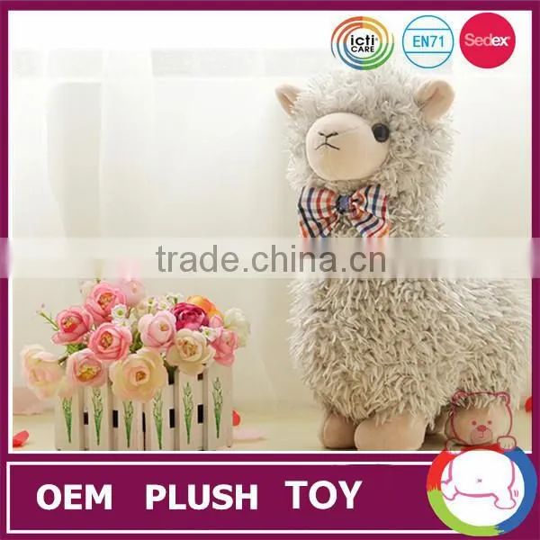 Custom Wholesale Handmade Stuffed Alpaca Plush photo-3
