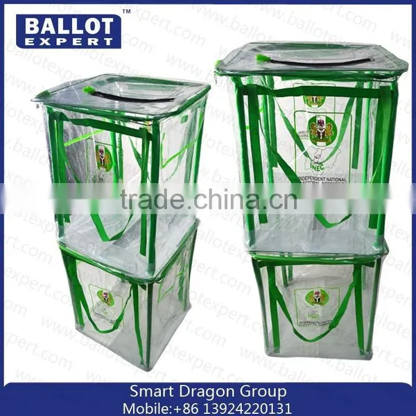 Collapsible Pvc Ballot Box/ Clear Customized Pvc Ballot Box photo-4