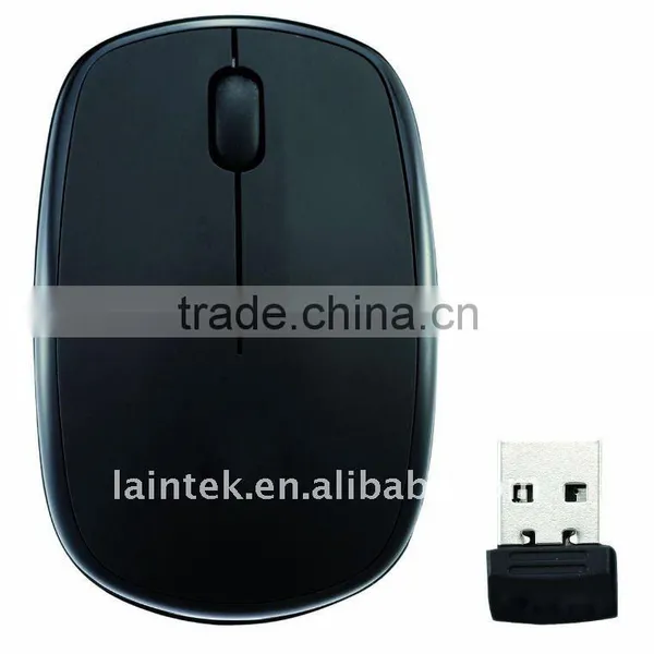 2.4g Wireless Optical Mouse With Mini Receiver in Blister Package
