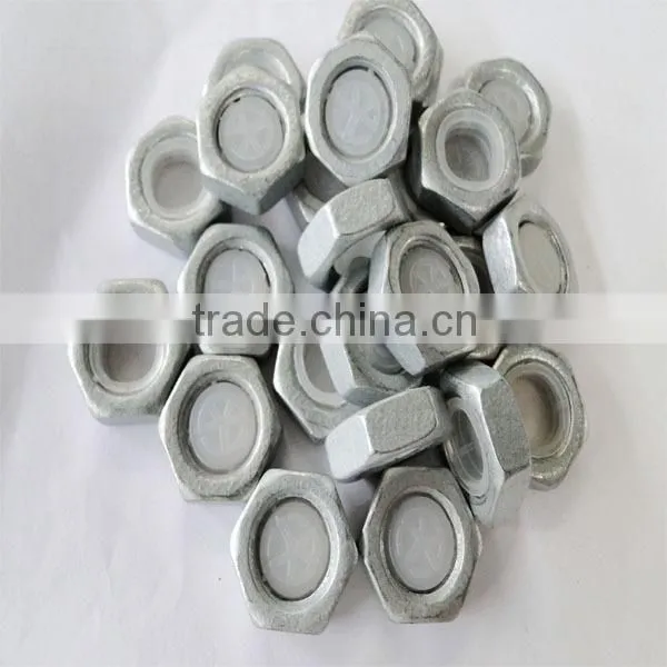 Hex Lock Antitheft Nut for Transmission Tower With Spring & Ball photo-2