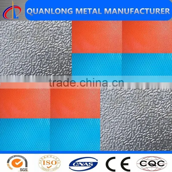 Color Coated Prepainted Embossed Aluminum Plate