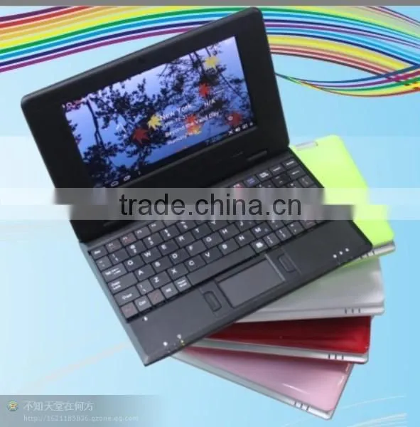 7inch VIA8850 Mini Laptop Netbook With Android 4.1 Jelly Bean Web Camera Best Christmas Gifts for Kids photo-2