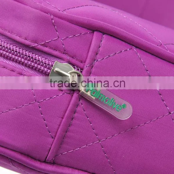 Nylon Quilted Cosmetic Travel Bag photo-4