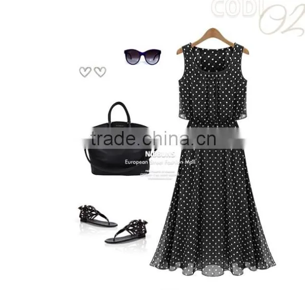 2015 Middle Aged Woman Fashion Dress photo-5