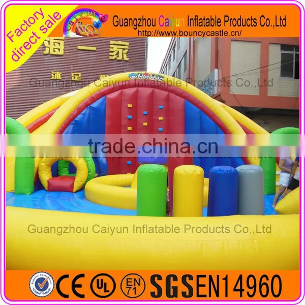 Outdoor Giant Commercial Used Inflatable Obstacle Course photo-4
