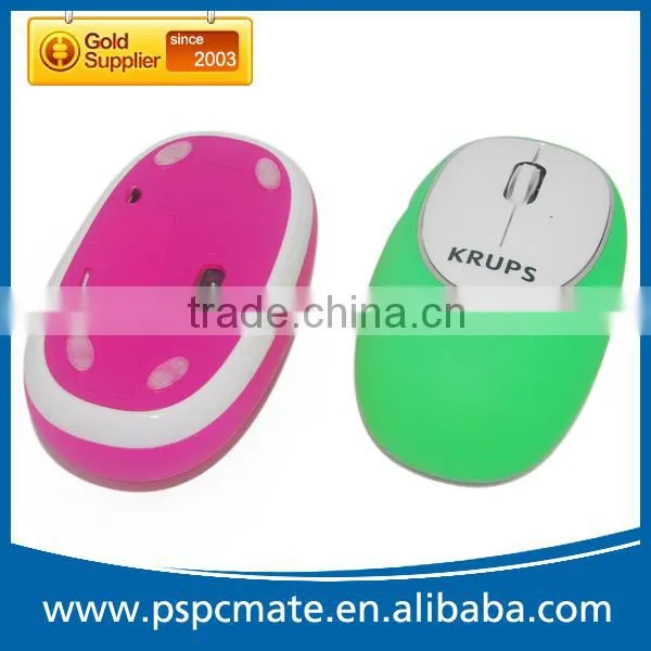 Computer Soft Silicon Anti Stress Wireless Mouse With Usb Mini Receiver photo-2