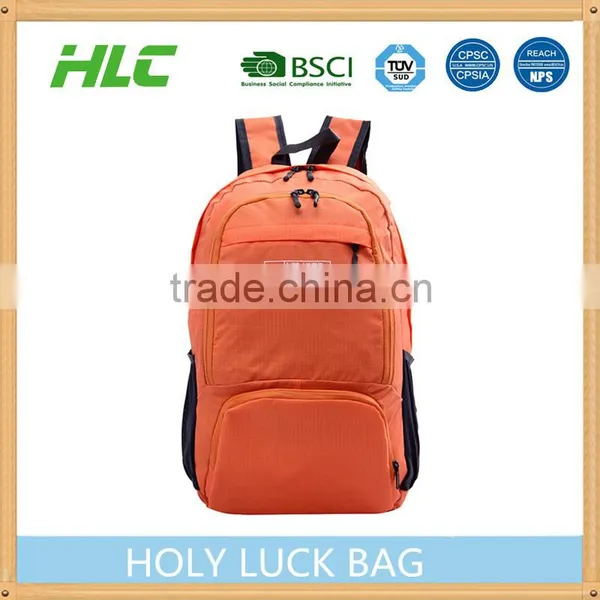 No MOQ Wholesale Backpack Cheap Nylon School Casual Day Use Foldable Backpack Fashion Backpack photo-2