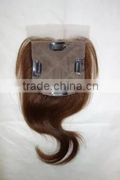Express Factory Wholesale Cheap Price Human Hair Silk Base Lace Closure photo-2