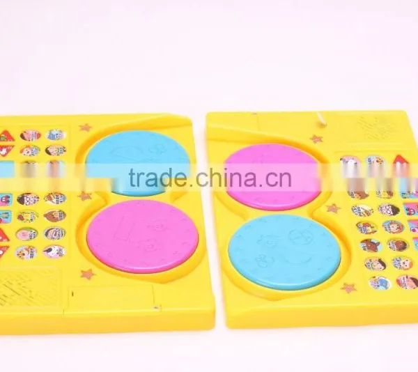Plastic Double Drums for Little Kids Playing While Learning photo-2
