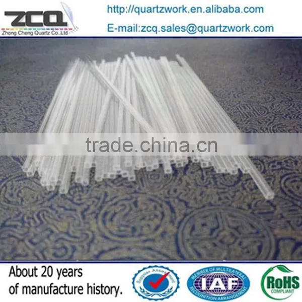 High Quality Square Capillary Fused Quartz Glass Tube for Sale photo-4