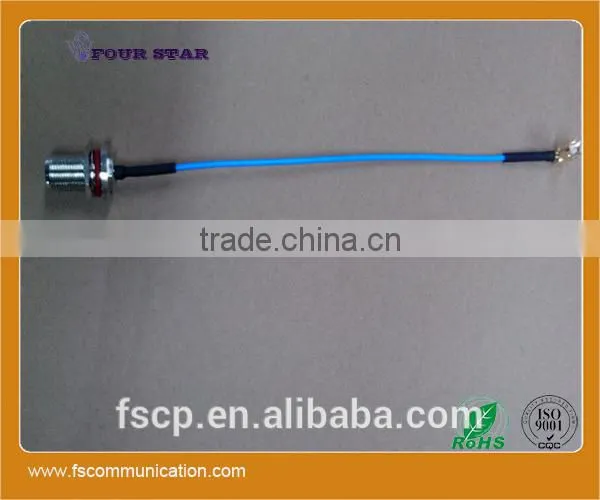 RG405 Cable Assembly With SMA Male Right Angle to N Female Bulkhead Connectors photo-2