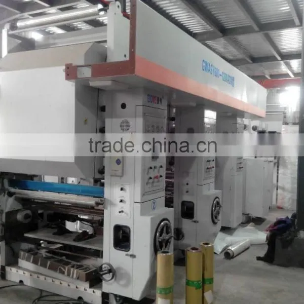 High-speed 8 Colors Aluminum Foil Rotogravure Printing Machine photo-6