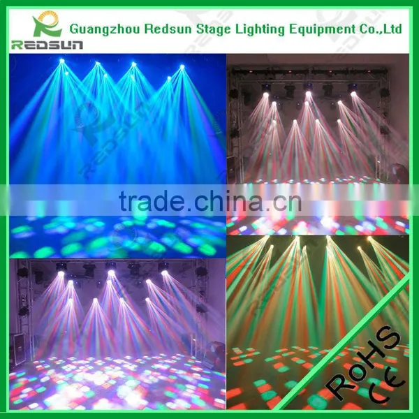 Lowest Price!!! High Quality LED Professional 12pcs 10W RGBW Moving Head Mini Euro Gobo Disco Moving Head Light photo-5