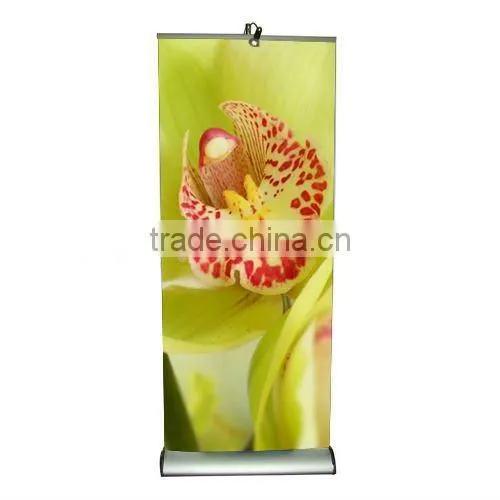 Retractable Plastic Canvas Metal Display Stand photo-2