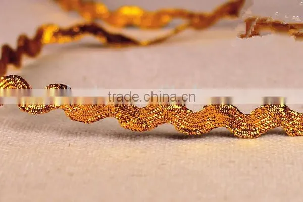 100% Polyester Popular Beautiful Ric Rac Ribbon With Good Quality photo-5