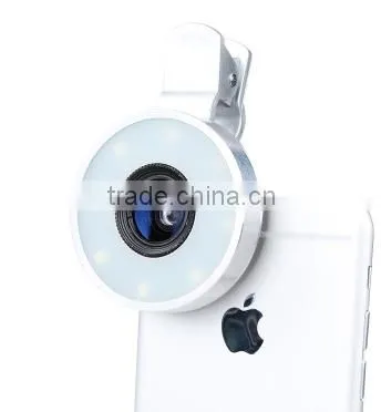 Muti-founction Beauty Selfie Flash Light Led With Phone Lens