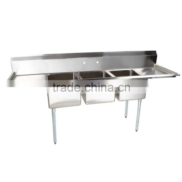 Commercial Compartment Sink With Compartments photo-3