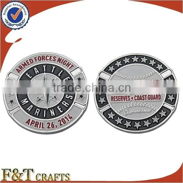 Europe Souvenir Bronze Soft Enamel Colored Metal Indian Coin Manufacture photo-3