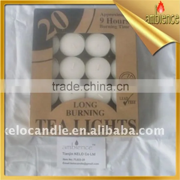 White Tea Light Candle & Paraffin Wax Candle photo-2