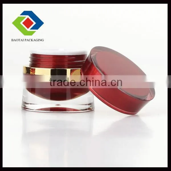 Classic Empty Acrylic Cream Jar, Cosmetic Packaging photo-2